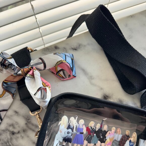 🎶 Taylor Swift Eras Tour 🎶  Clear Purse - Concerts, Festival, Sports - Picture 3 of 3